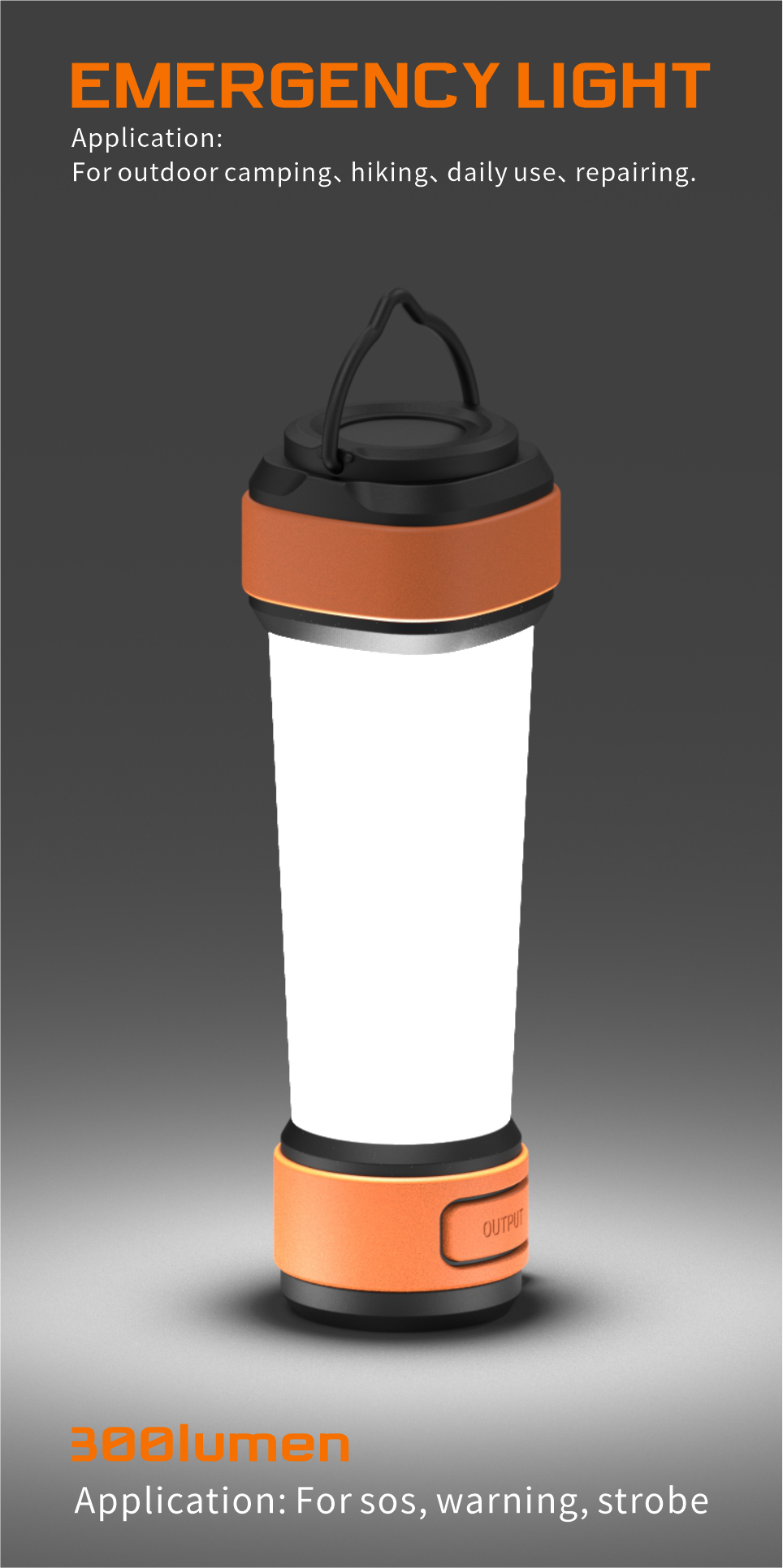 Skywoods Rechargeable Camping Lantern with Mosquito Repel Mode L70931