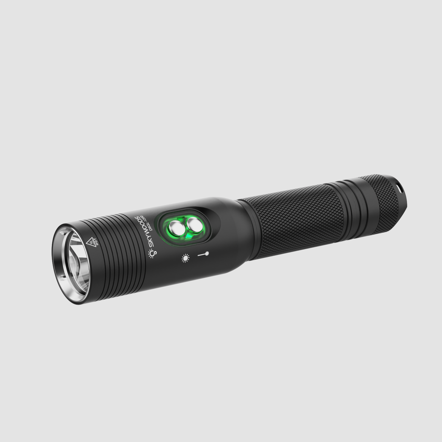 Skywoods D6GL 1200 Lumen Dive Torch with Laser