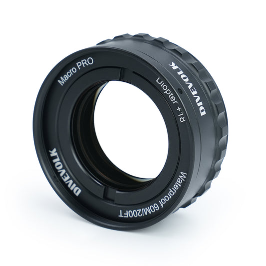 Divevolk Macro Lens PRO +18 | Underwater Close-Up Optical Wet Lens