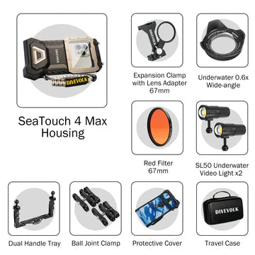 Divevolk SeaTouch 4 Max Plus Deep Dive Kit