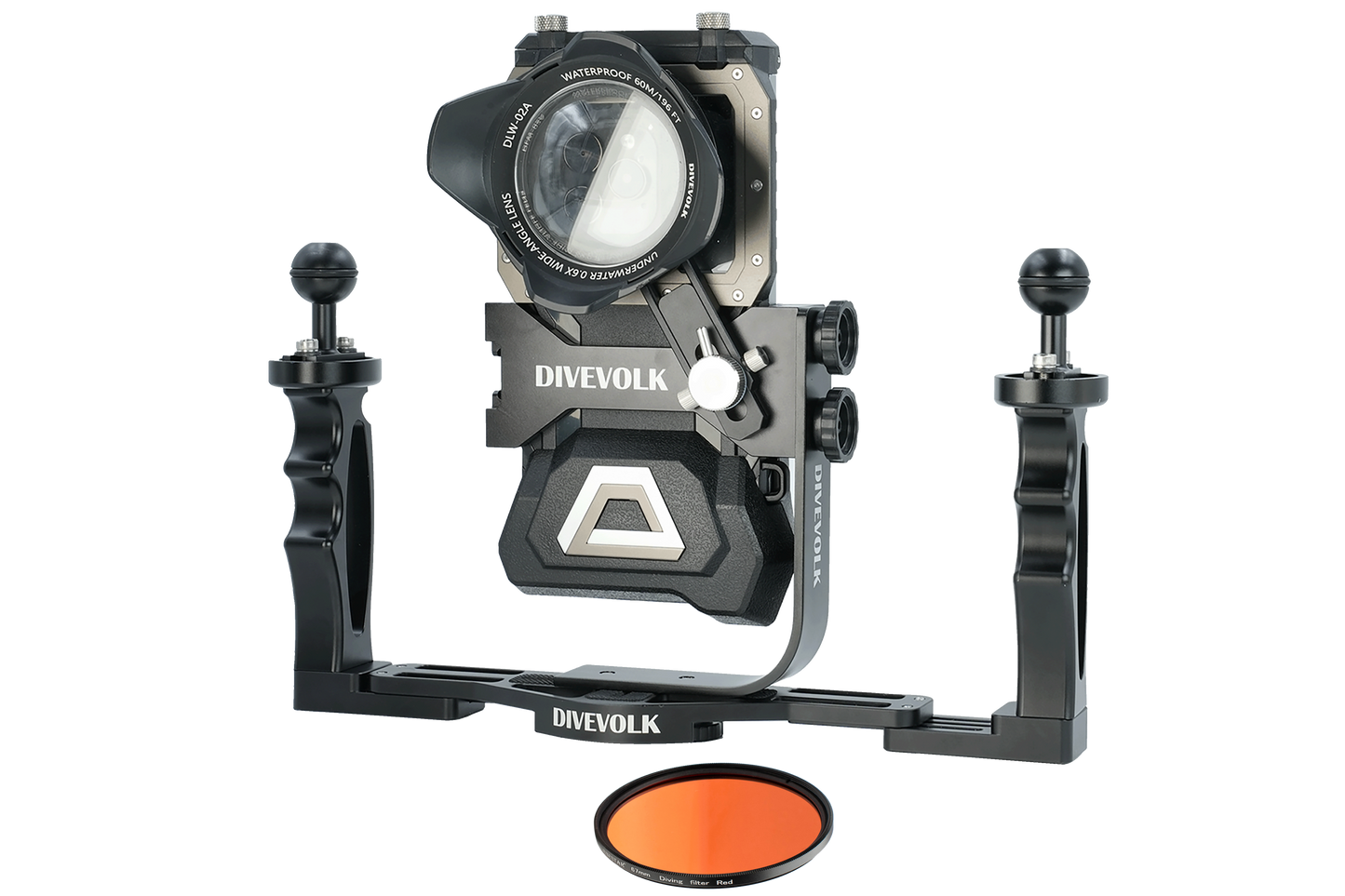 Divevolk SeaTouch 4 Max Plus Portrait View Kit