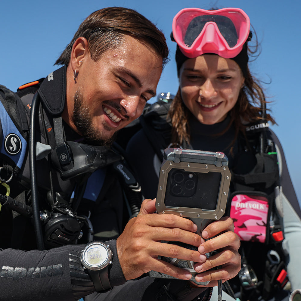 Divevolk SeaTouch 4 Max Plus Grey Underwater Touchscreen Housing