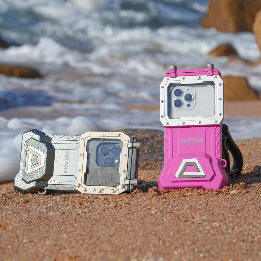 Divevolk SeaTouch 4 Max Plus Pink Underwater Touchscreen Housing