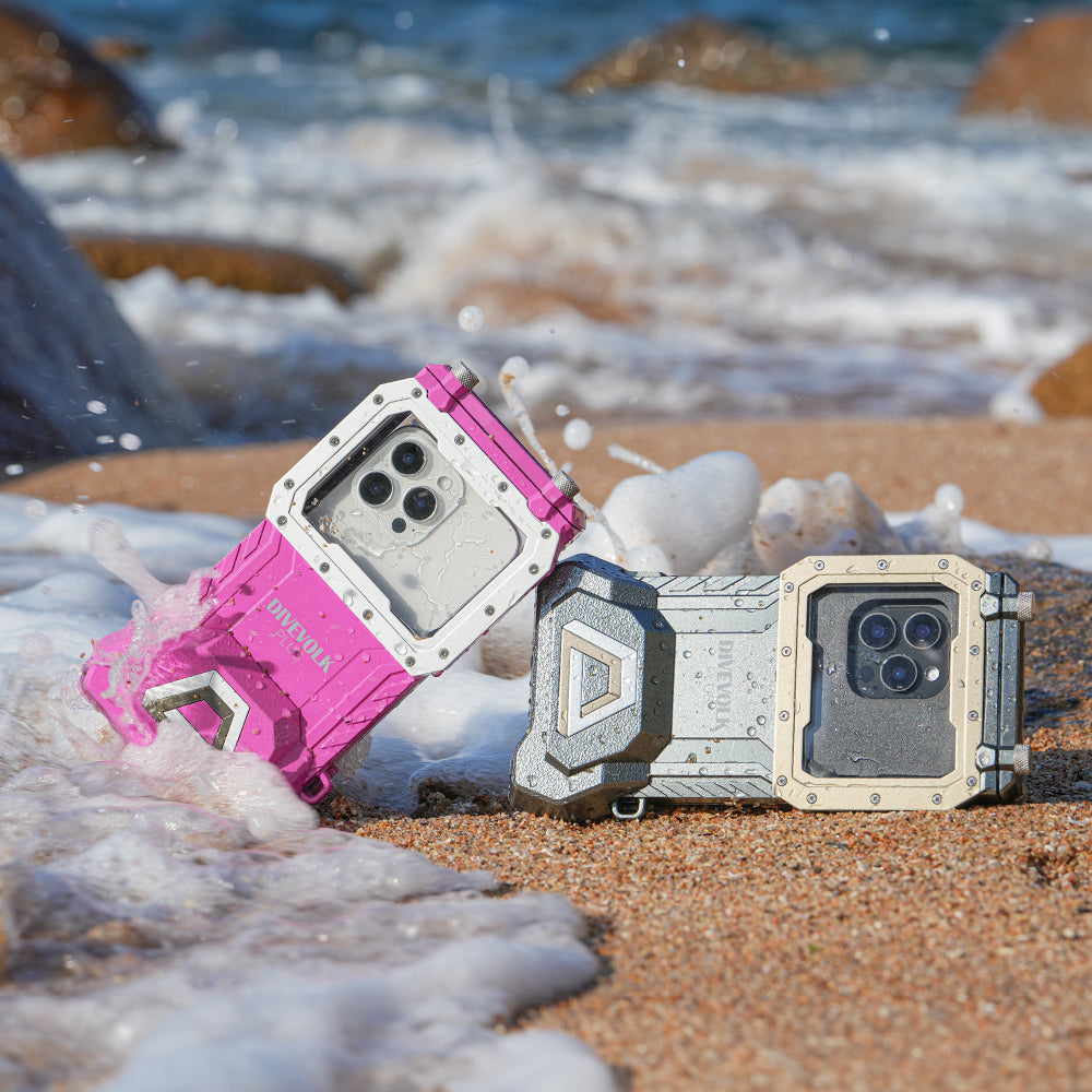 Divevolk SeaTouch 4 Max Plus Pink Underwater Touchscreen Housing