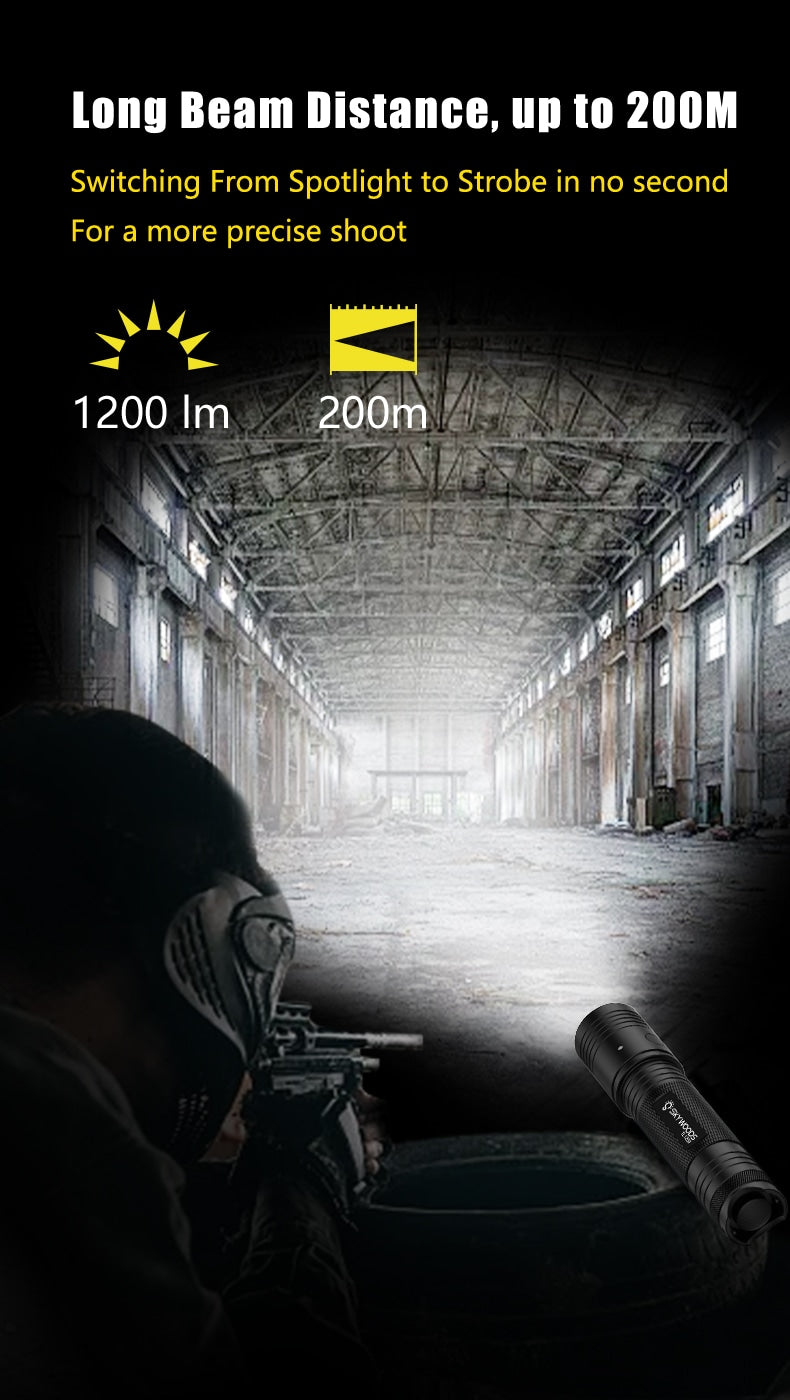 Skywoods 1200 Lumen Tactical Light TL1200