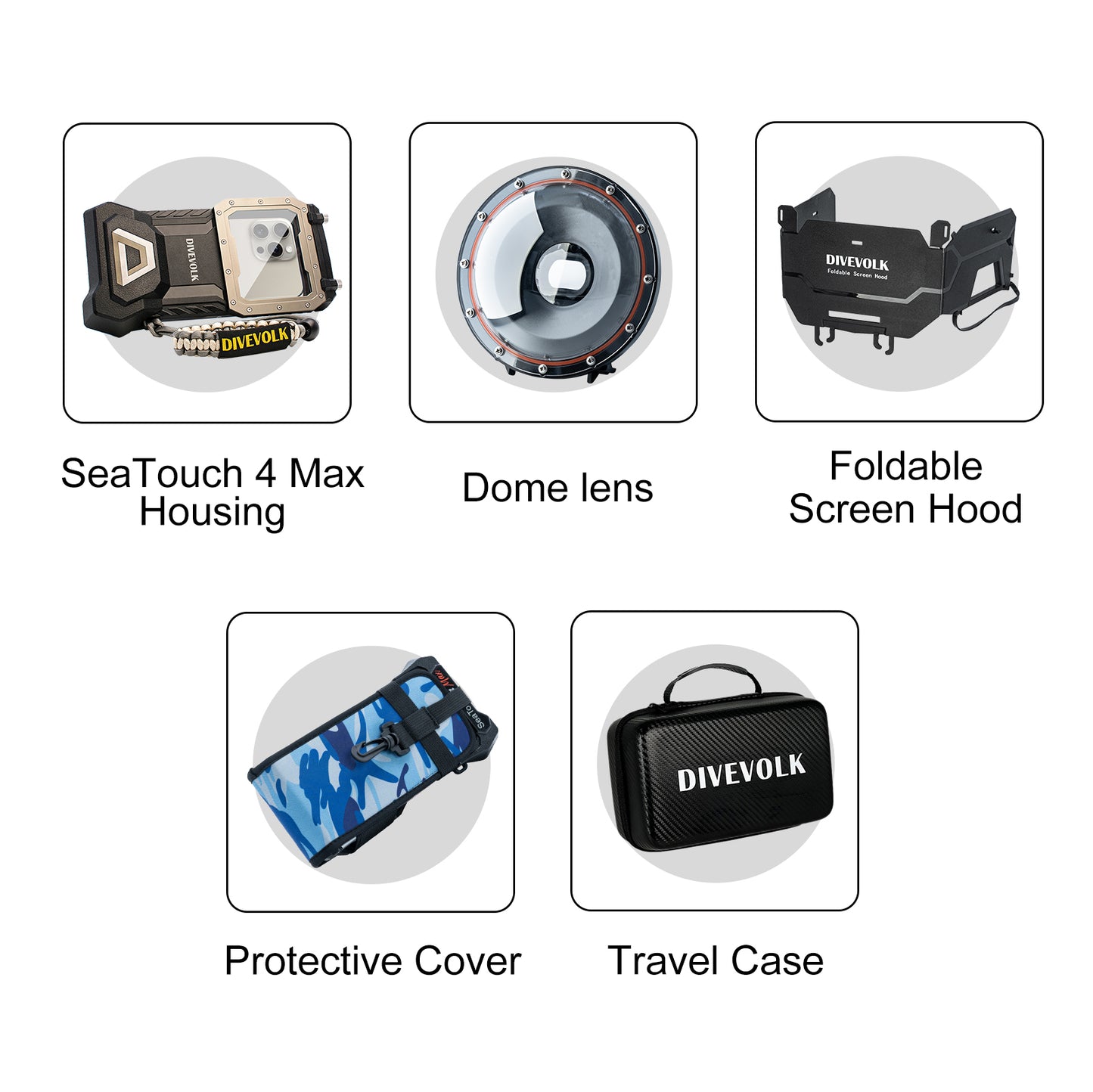 Divevolk SeaTouch 4 Max Plus Water Sports Kits