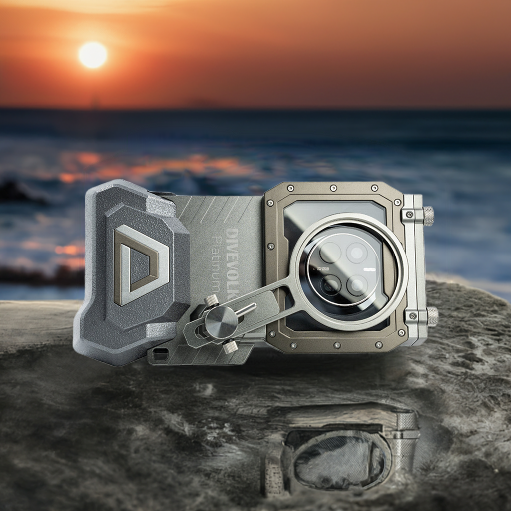 Divevolk SeaTouch 4 Max Underwater Smartphone Housing - Platinum