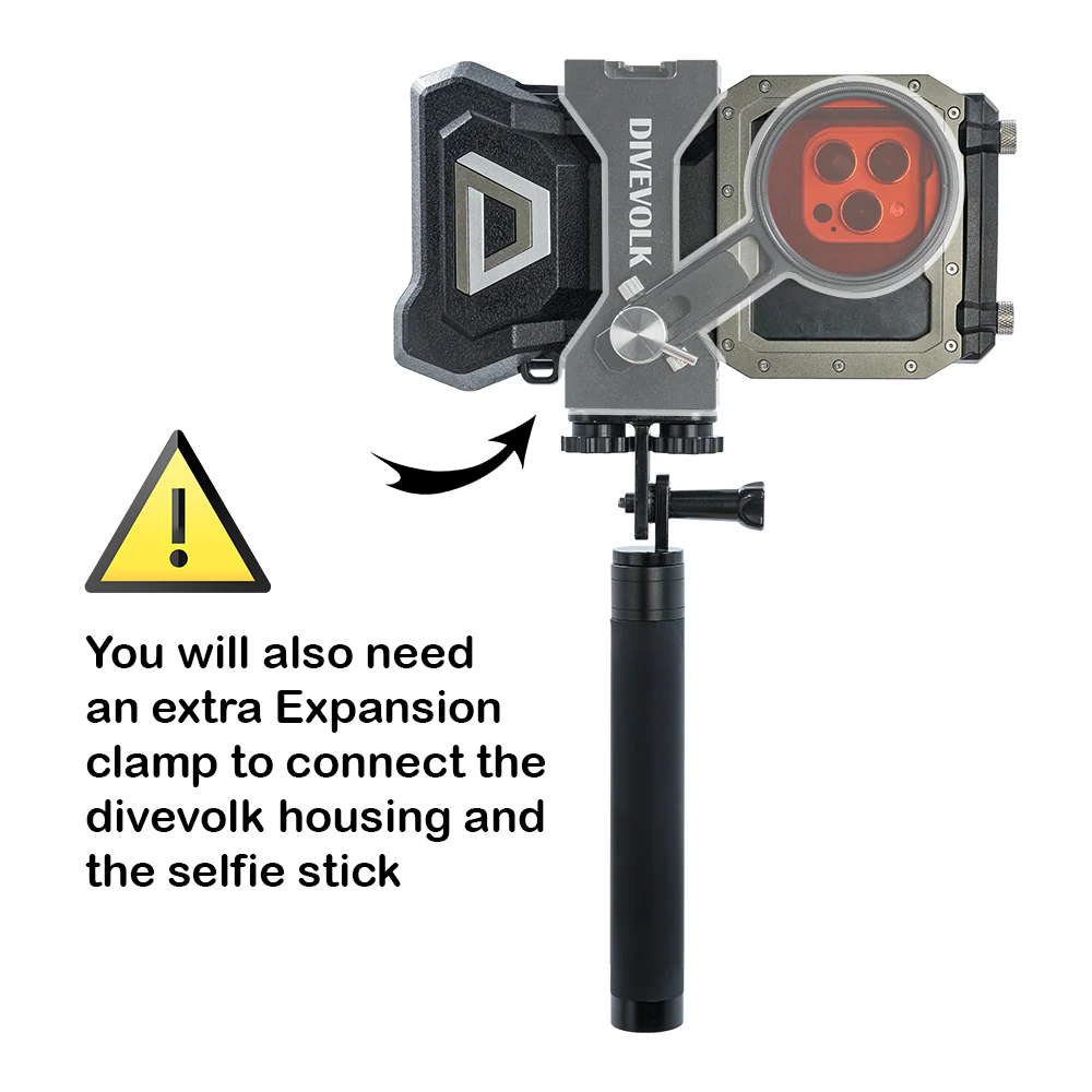 Divevolk Extended Pole Grip