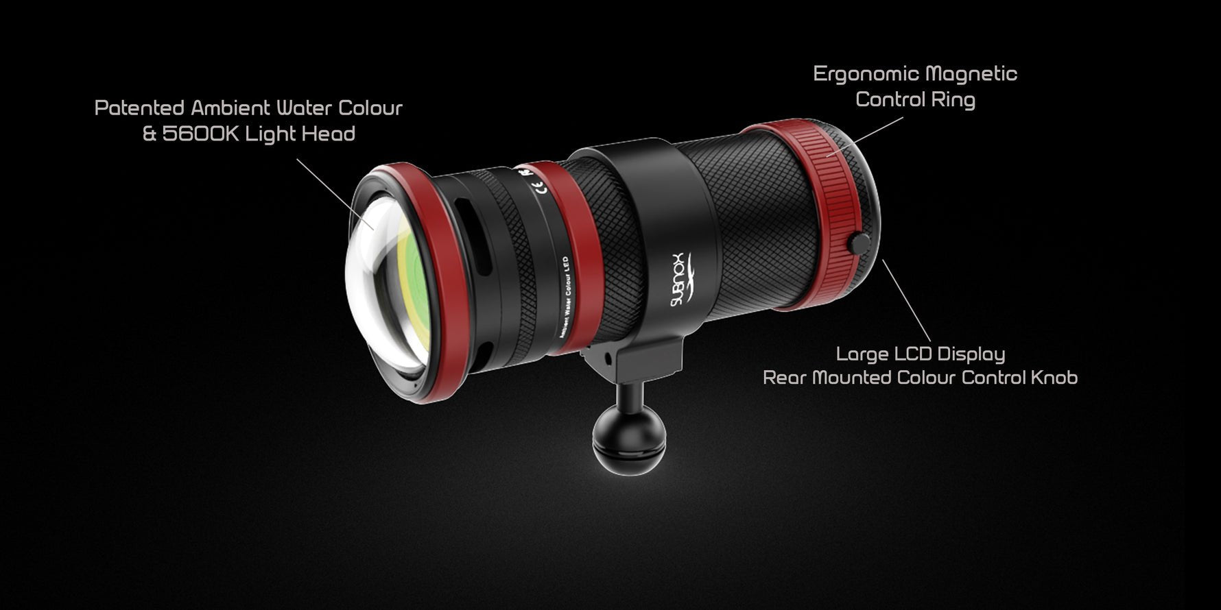 SUBNOX SUB10KEF 10,000 Lumen Pro Video Light - Available Now! - LightBalance Underwater Imaging