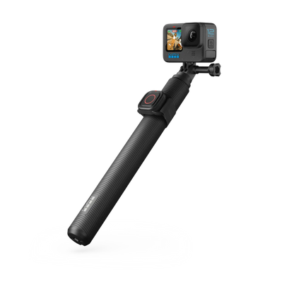 GoPro 1.2m Extension Pole & Waterproof Shutter Remote | Extending Pole & Bluetooth Remote