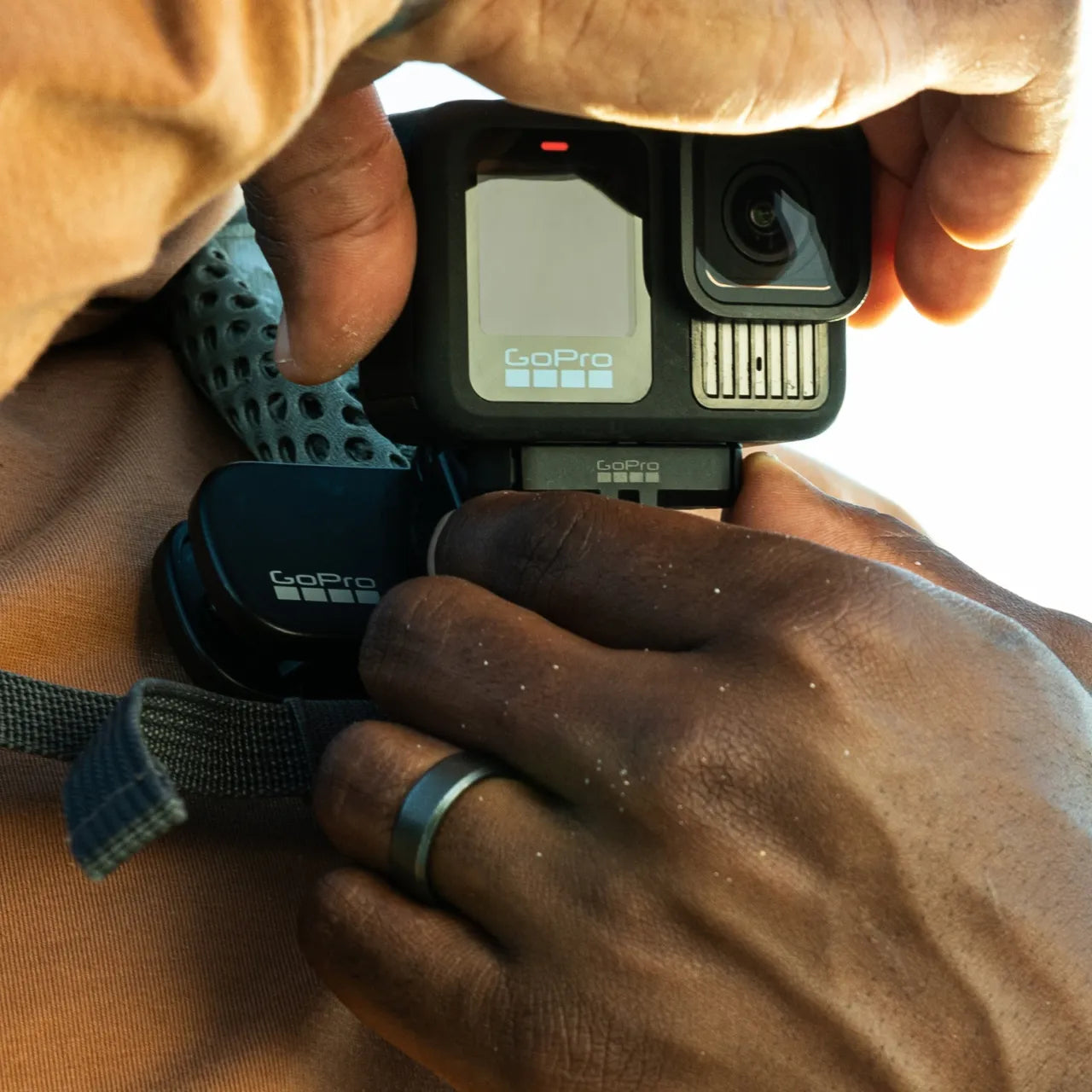 GoPro Magnetic Latch Mount | Swap between mounts with ease