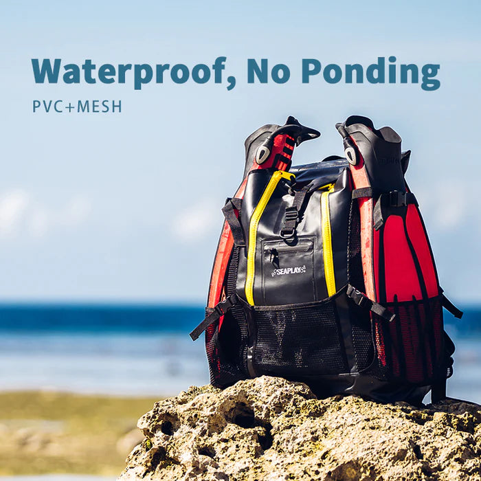 SEAPLAY 70L Mesh Backpack