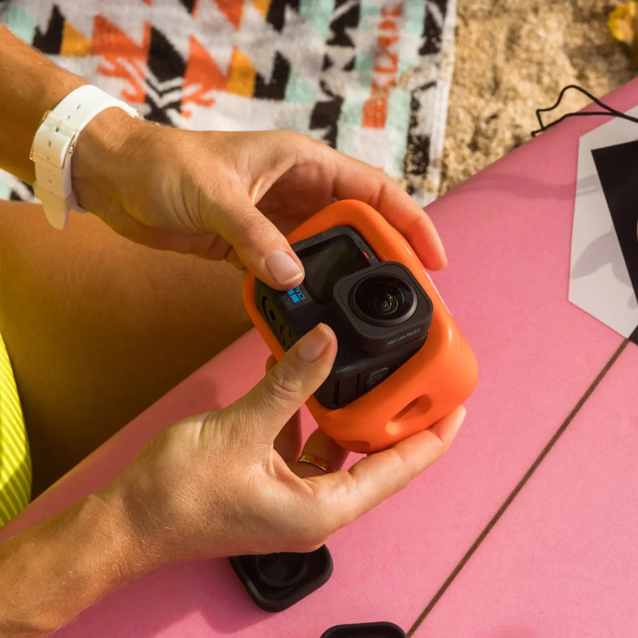 GoPro Floaty| Mountable floating camera accessory for HERO13, HERO12 + HERO11