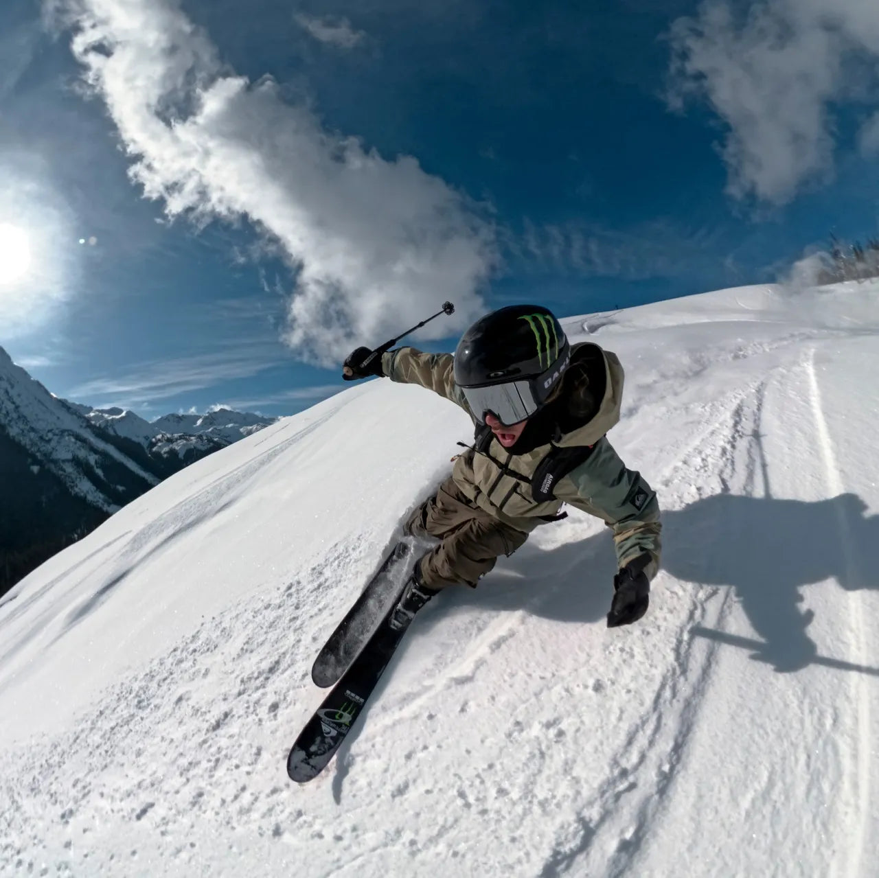 GoPro 4ft (1.2m) Extension Pole | Invisible 360 Grip | Extension Pole