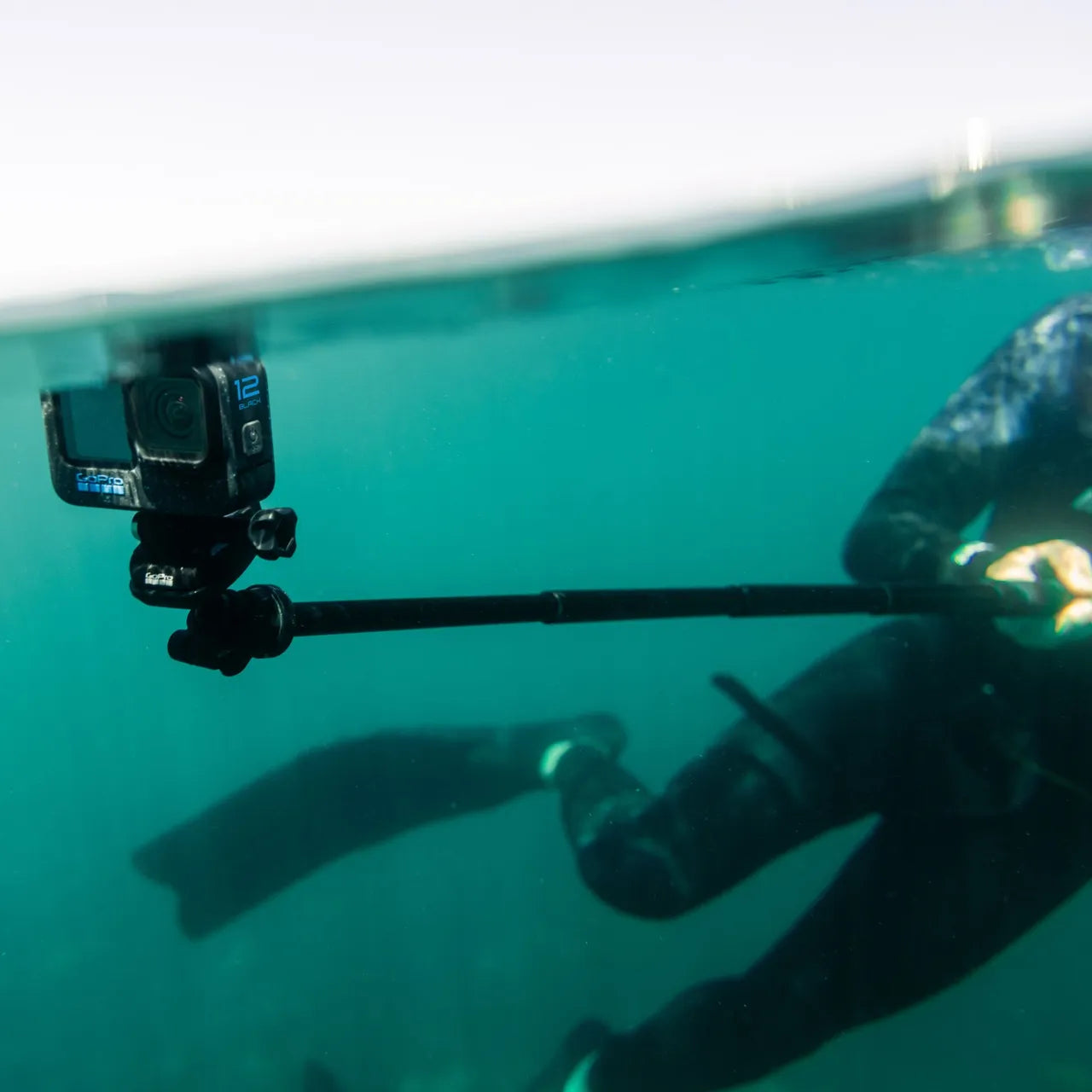 GoPro 1.2m Extension Pole & Waterproof Shutter Remote | Extending Pole & Bluetooth Remote