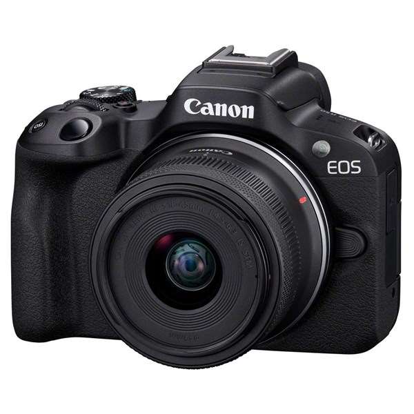 Canon EOS R50 Camera Black with RF-S 18-45mm Lens Kit