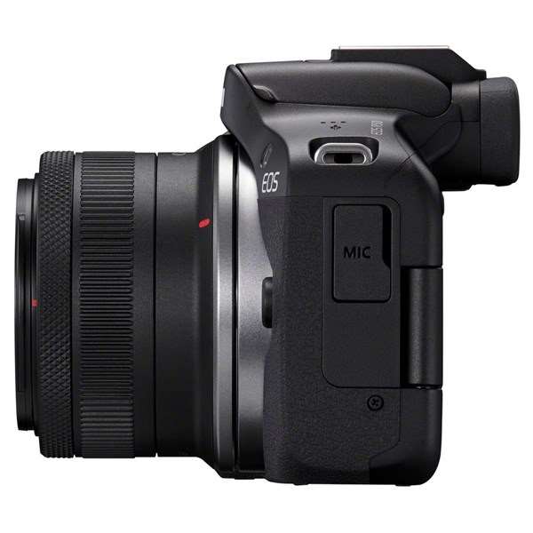 Canon EOS R50 Camera Black with RF-S 18-45mm Lens Kit