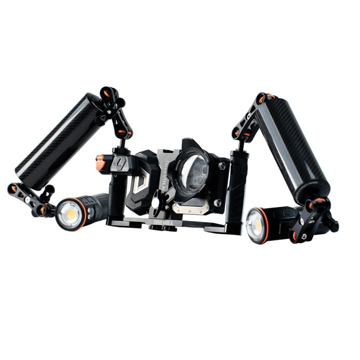 Divevolk SeaTouch 4 Max Plus 2x 12,000 Lumen SL120 Almighty Kit
