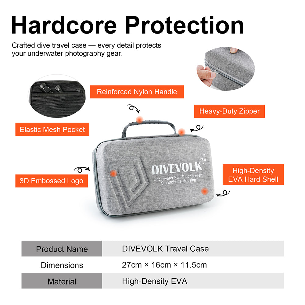 Divevolk Travel Case for SeaTouch 6 Pro