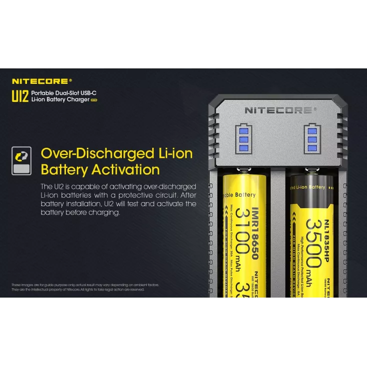 Nitecore Ui2 Double Bay USB-C Charger