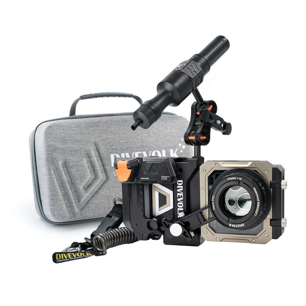 Divevolk SeaTouch 6 Pro Advanced Macro Snoot kit