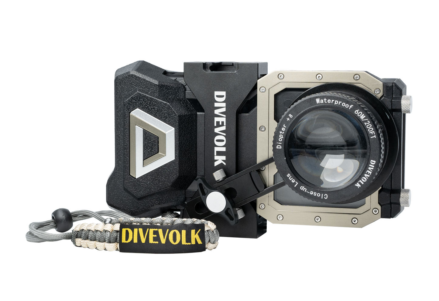 Divevolk SeaTouch 4 Max Plus Underwater Housing Macro Kit or iPhone & Android