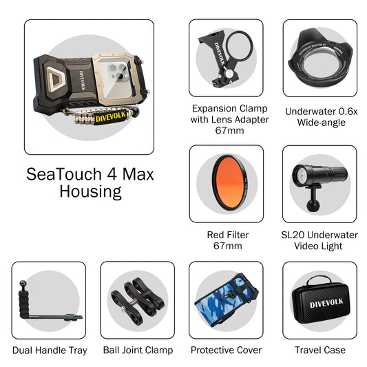 Divevolk SeaTouch 4 Max Plus Creator Kit