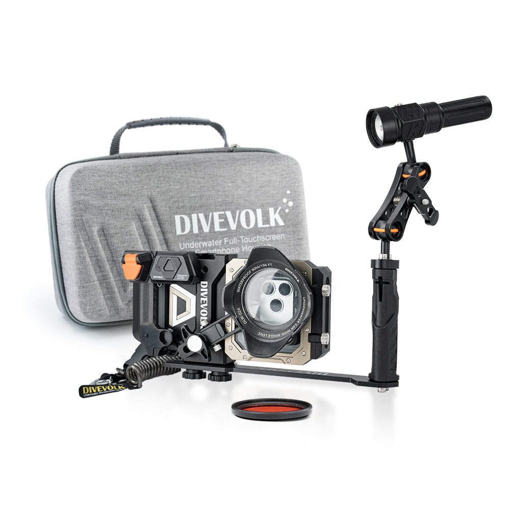 Divevolk SeaTouch 6 Pro 2000 Lumen Creator SL20 Kit