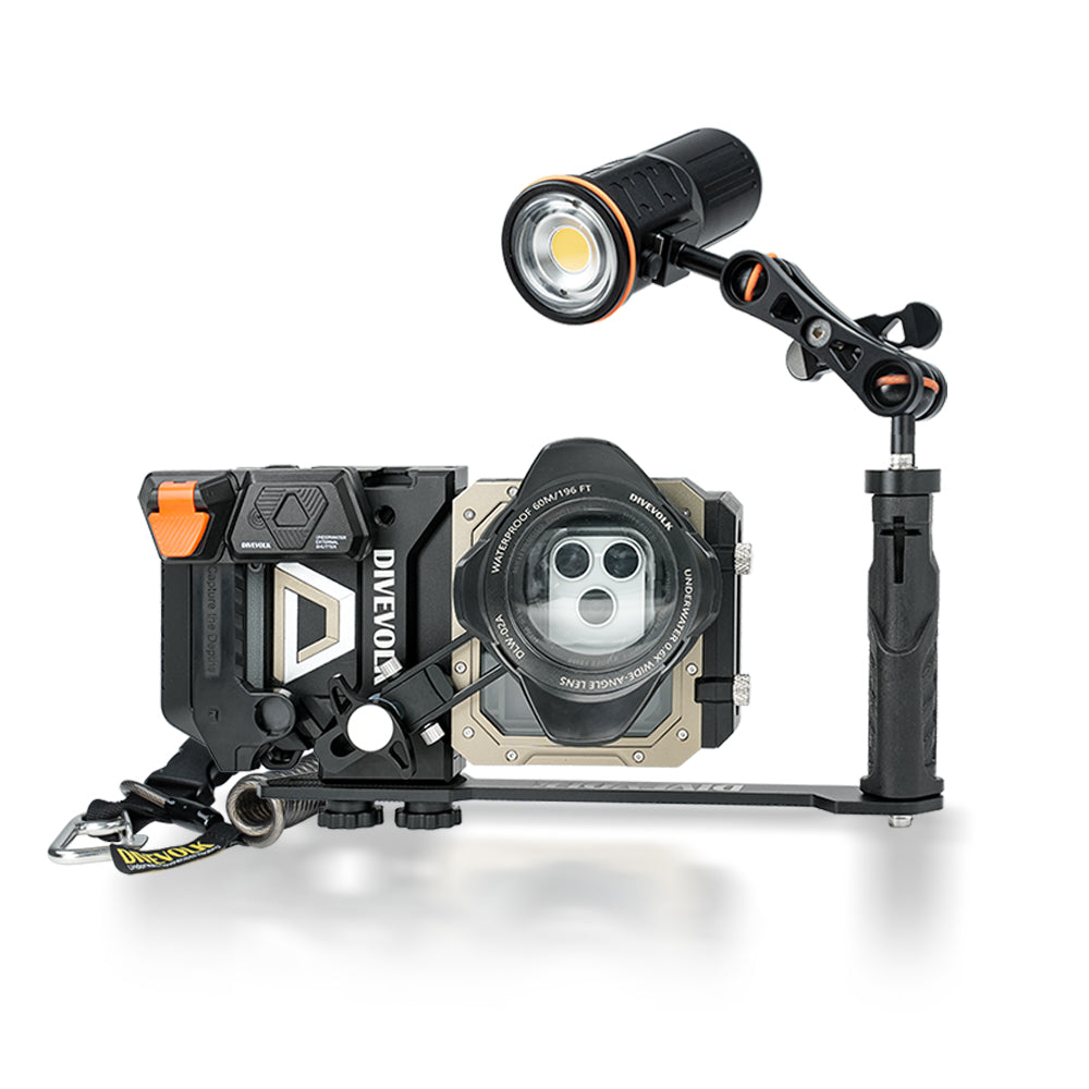Divevolk SeaTouch 6 Pro 12,000 Lumen Creator SL120 Kit