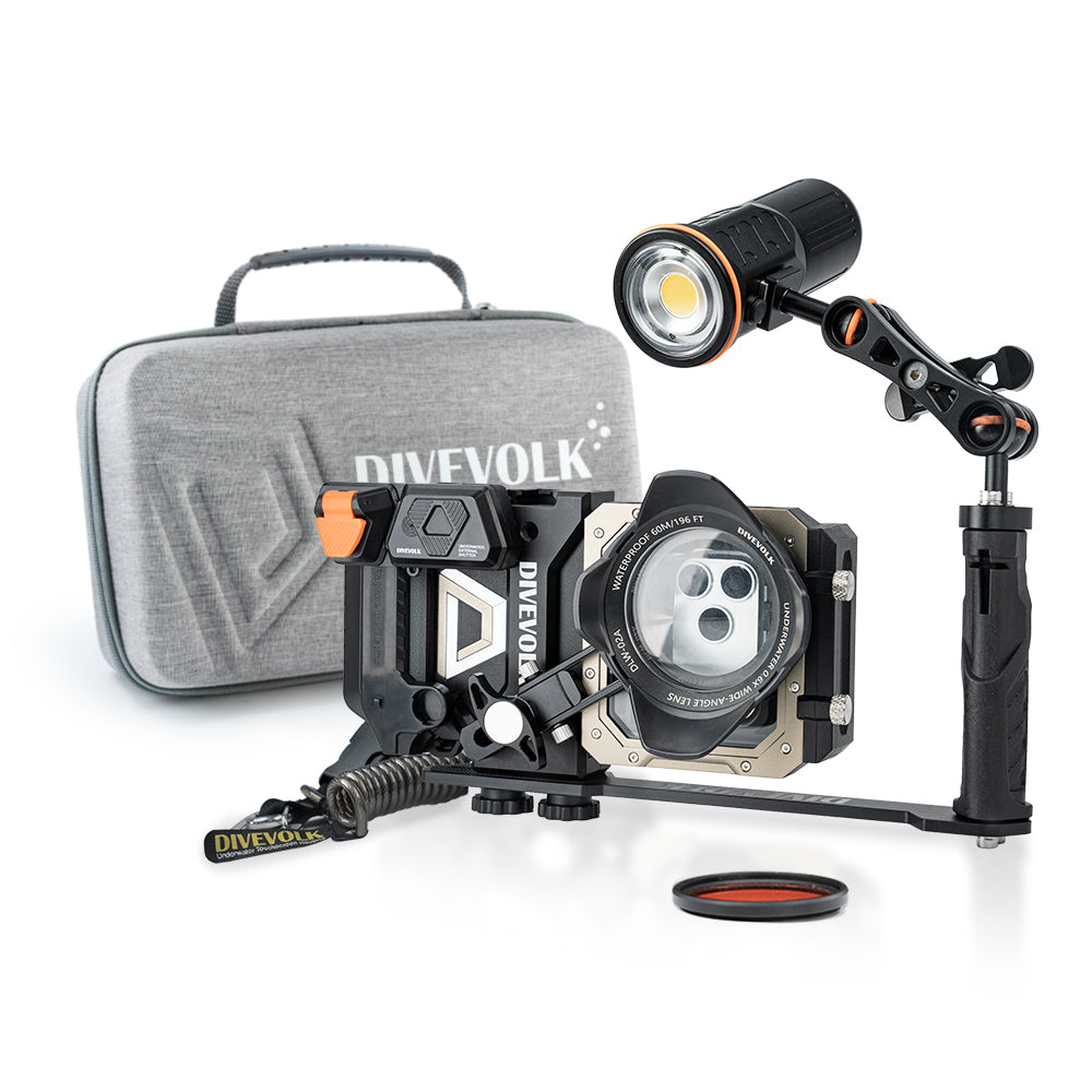 Divevolk SeaTouch 6 Pro 5000 Lumen Creator SL50 Kit