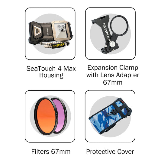 Divevolk SeaTouch 4 Max PLUS Filters Kits