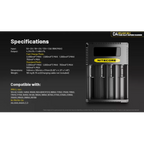 Nitecore Ci4 4-Bay USB-C Charger