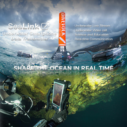 Divevolk SeaLink Underwater Smartphone Data Transmitter