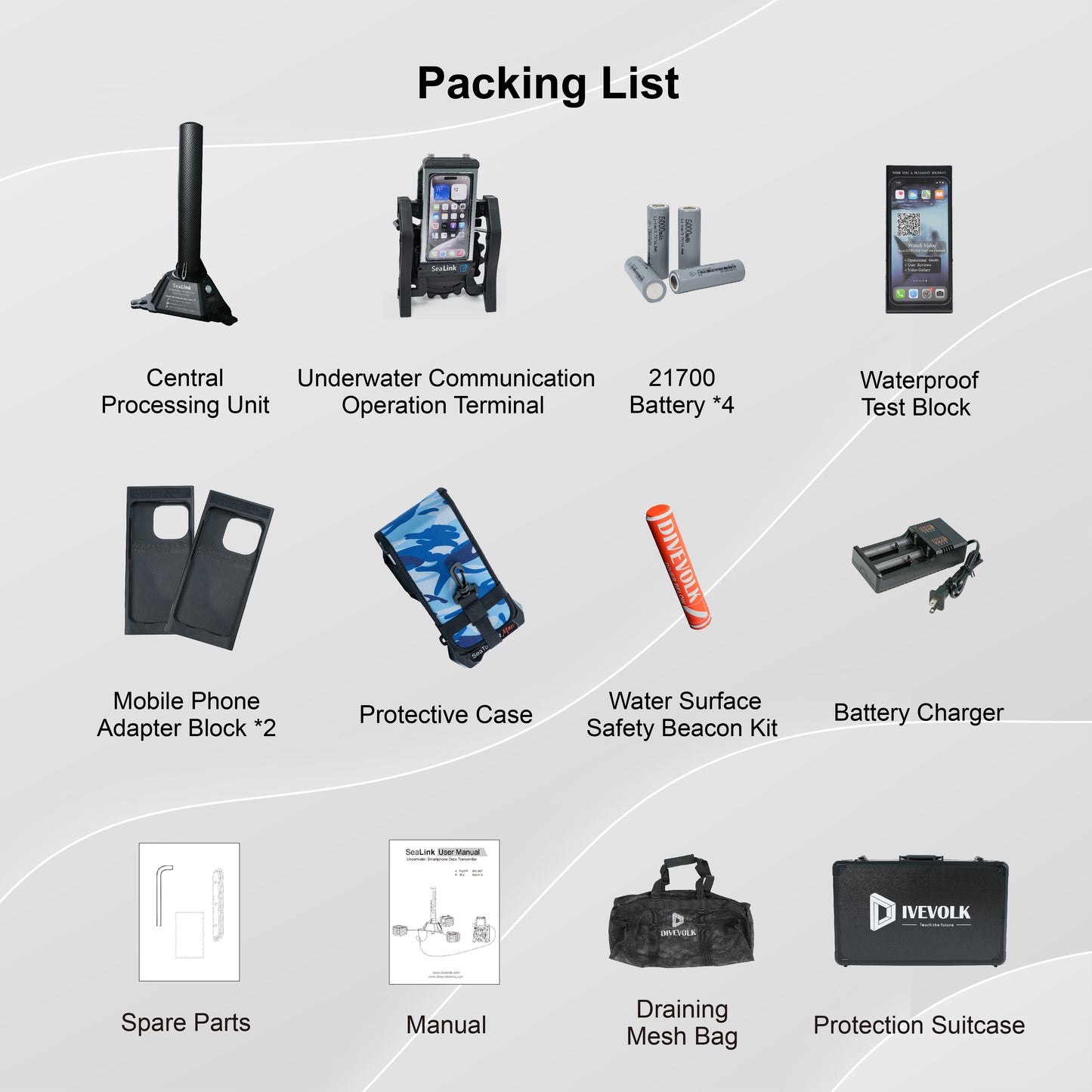 Divevolk SeaLink Underwater Smartphone Data Transmitter