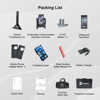 Divevolk SeaLink Underwater Smartphone Data Transmitter