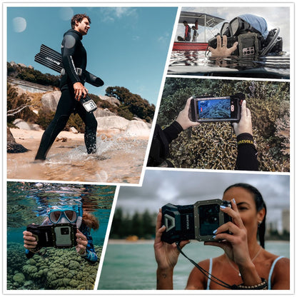 Divevolk SeaTouch 4 Max Plus Black Underwater Touchscreen Housing