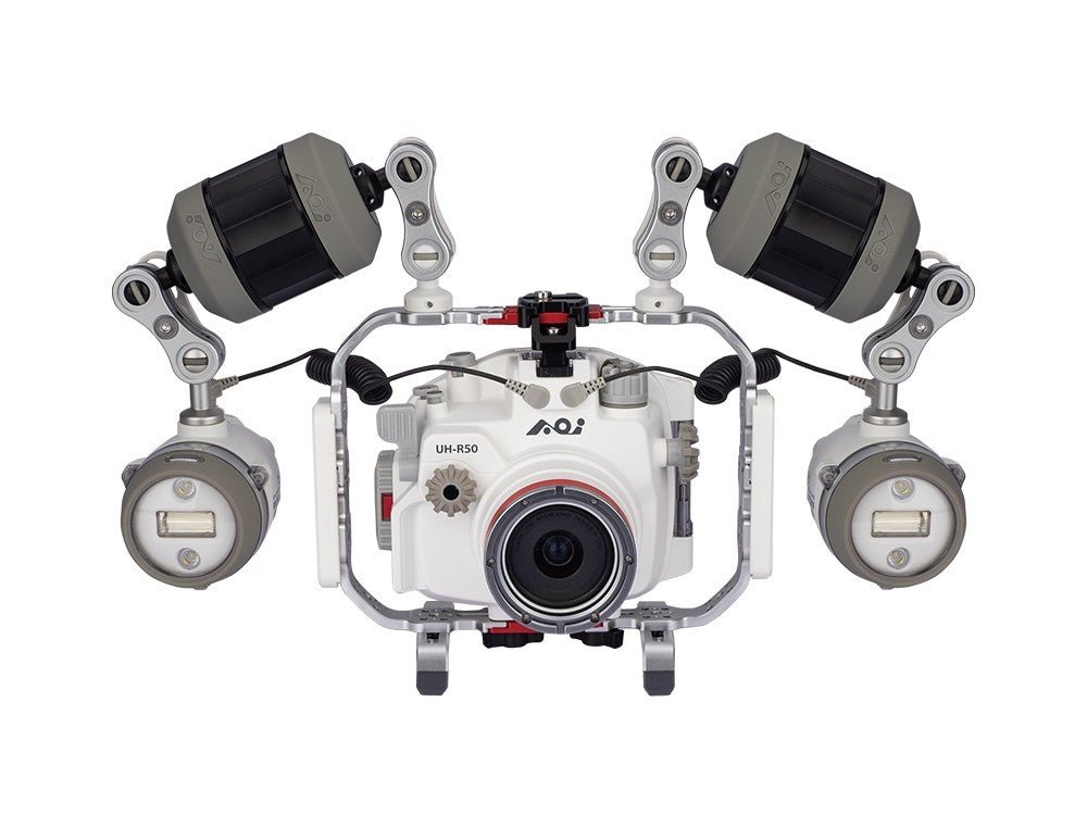 AOI Canon R50 Passion Combo 60 Meter Underwater Housing UH-R50 & Light Package