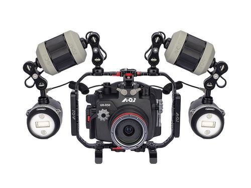 AOI Canon R50 Passion Combo 60 Meter Underwater Housing UH-R50 & Light Package