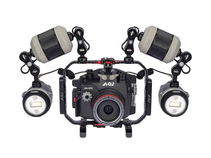 AOI Canon R50 Passion Combo 60 Meter Underwater Housing UH-R50 & Light Package