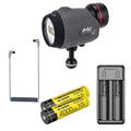AOI Q1iS Ultra Compact Strobe Bundle with Cable & Batteries