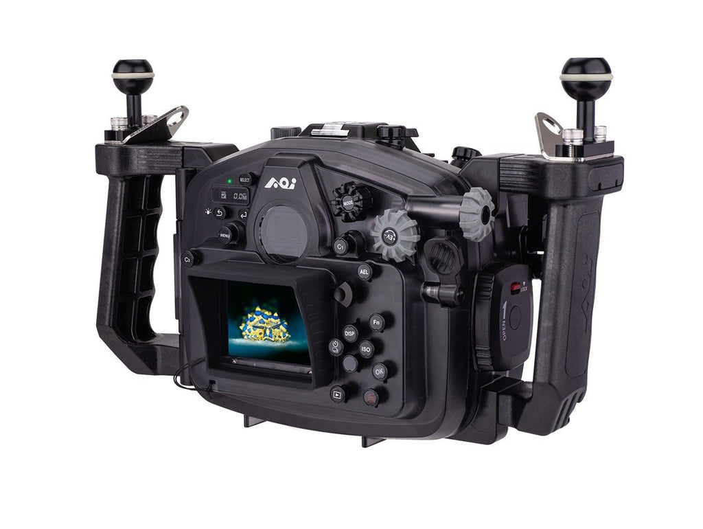 AOI Sony A7R V 60 Meter Underwater Housing with Vacuum & Flash Triggers