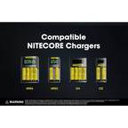 Nitecore 18650 Li-ion High Performance Battery for Q1-Series Strobes NL1840HP