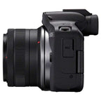 Canon EOS R50 Camera Black with RF-S 18-45mm Lens Kit
