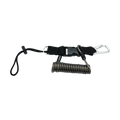 Coil Lanyard with multiple attachment points to secure Housing to Buoyancy Device