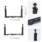 Divevolk Dual Handle Tray for Smartphone Housings (New Version)