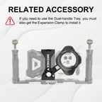 Divevolk Dual Handle Tray for Smartphone Housings (New Version)