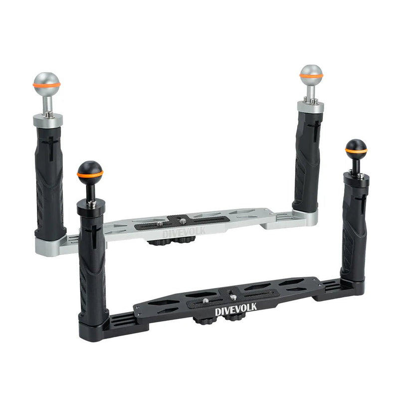 Divevolk Dual Handle Tray for Smartphone Housings (New Version)