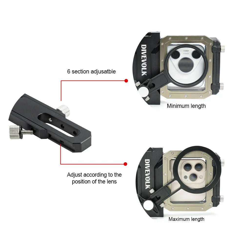 Divevolk Dual Wet Lens Pro Bundle for SeaTouch 6