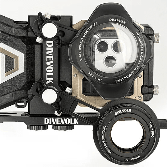 Divevolk Dual Wet Lens Pro Bundle for SeaTouch 6