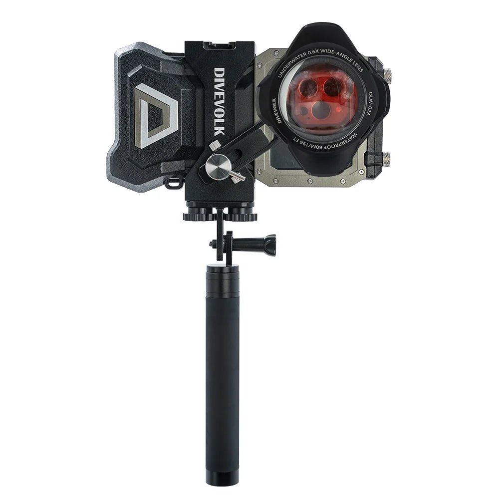 Divevolk Expansion Clamp with 67mm Lens Adapter for SeaTouch 6 Pro